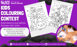 October Colouring Contest